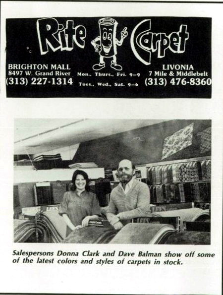 Brighton Mall - Rite Carpet 1982